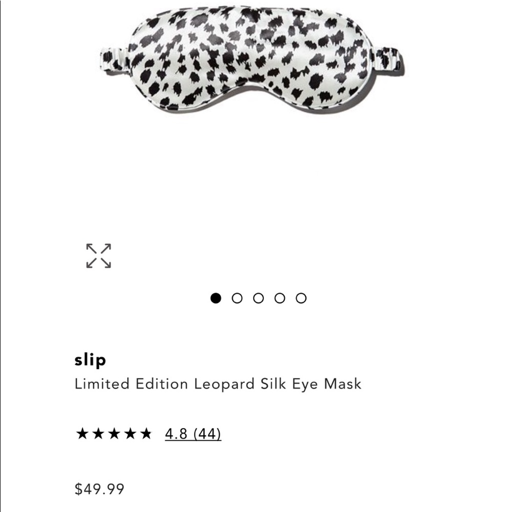 SLIP CHEETAH SILK SLEEP MASK